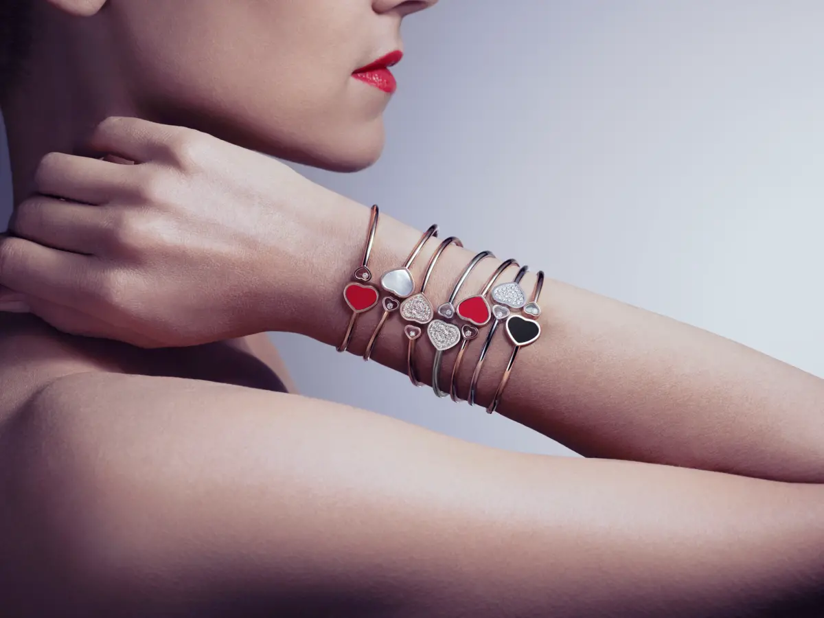 Happy Hearts bracelet jewellery by Chopard Zegg Watches Jewellery